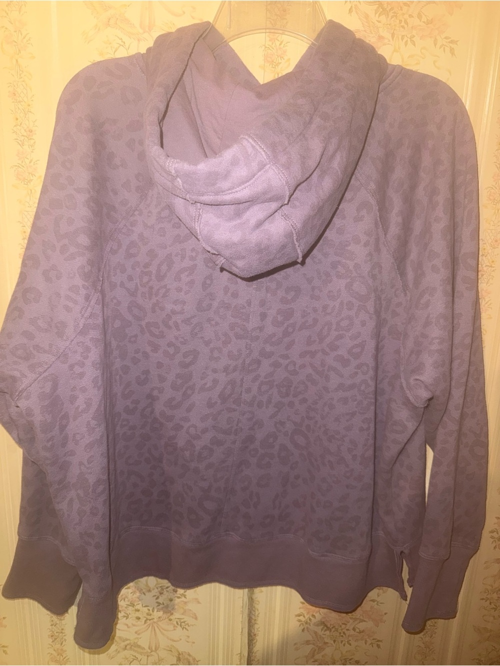 Calvin Klein Women’s Purple Crewneck Hoodie with Logo - Picture 10 of 10